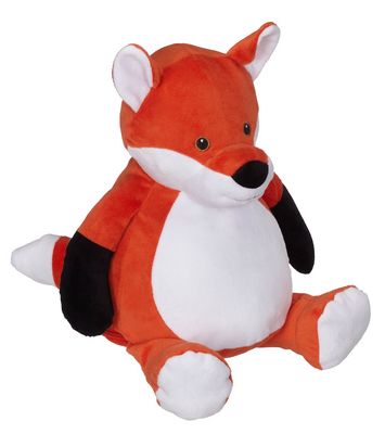 minecraft fox pillow buddy orange