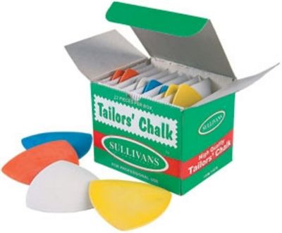 Dritz Tailor's Chalk Pencil with Three Colors of Chalk - Humboldt  Haberdashery