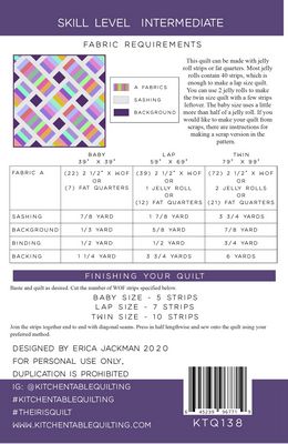 Brewer Sewing - The Iris Quilt Pattern