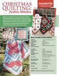 Christmas Quilting: Festive Stitches