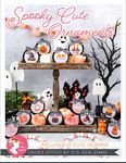 Spooky Cute Ornaments Cross Stitch Pattern