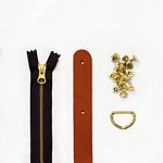 Fremont Tote Leather + Hardware Kit: Chestnut Lthr